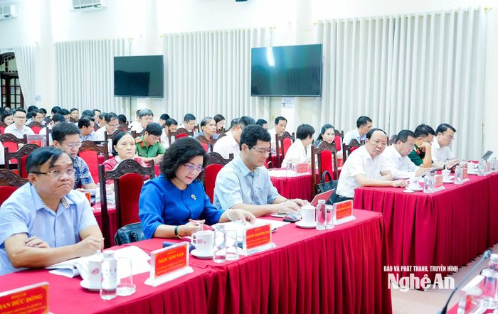 Các đại biểu tham dự hội nghị. Ảnh: Phạm Bằng
