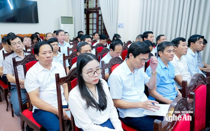 Các đại biểu tham dự hội nghị. Ảnh: Phạm Bằng
