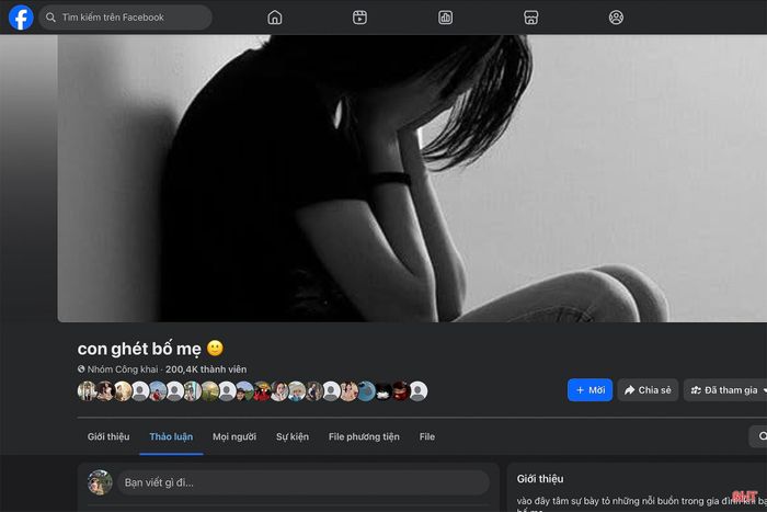 Nhóm "Con ghét bố mẹ" thu hút hàng trăm nghìn thành viên tham gia chỉ trong thời gian ngắn.