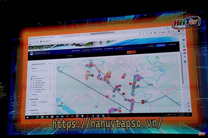 “Nền tảng tiện ích số phường Hà Huy Tập” có tên miền: https://hahuytapso.vn/