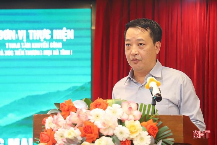 Phó Cục trưởng Cục Xúc tiến thương mại Bùi Quang Hưng đánh giá cao Sở Công Thương Hà Tĩnh đã chủ động tổ chức chương trình hội nghị bài bản, sáng tạo; góp phần tăng cường kết nối cung - cầu, mở rộng thị trường tiêu thụ, thúc đẩy liên kết sản xuất, phát triển chuỗi giá trị và nâng cao sức cạnh tranh cho sản phẩm các tỉnh khu vực Bắc Trung Bộ.