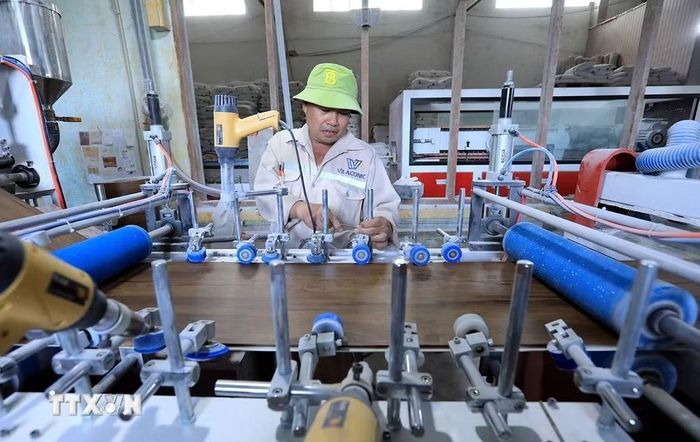 Nghệ An phấn đấu đến năm 2030, ngành công nghiệp hỗ trợ trở thành ngành công nghiệp mũi nhọn của tỉnh. (Ảnh: Tuấn Anh/TTXVN)