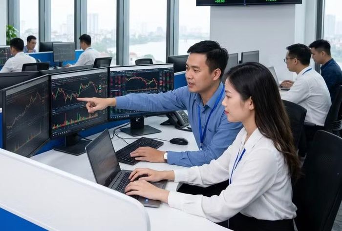 Đề án phấn đấu thu hút khoảng 300-500 doanh nghiệp, chủ yếu là doanh nghiệp sản xuất, xuất khẩu và doanh nghiệp quy mô lớn trong các ngành hàng chủ lực, nhằm nâng tỷ lệ doanh nghiệp sử dụng công cụ phái sinh lên khoảng 20-30%. (Nguồn: AI)
