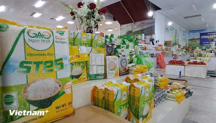  Sản phẩm trưng bày tại Hội chợ Làng nghề Việt Nam lần thứ 22 - năm 2026. (Ảnh: Hùng Võ/Vietnam+) 