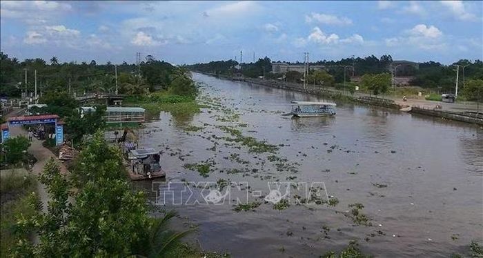 Dự báo mực nước trên hệ thống sông, rạch ở Cần Thơ vẫn ở mức cao trong những ngày tới, chủ yếu do lũ thượng nguồn kết hợp triều cường.