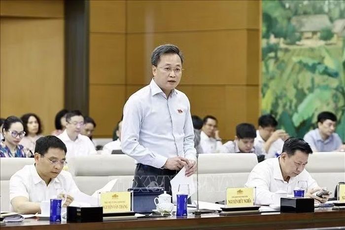 Tổng Kiểm toán Nhà nước Nguyễn Hữu Nghĩa phát biểu. Ảnh: Doãn Tấn/TTXVN