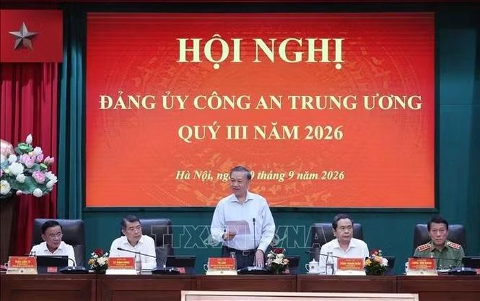 Tổng Bí thư, Chủ tịch nước Tô Lâm phát biểu chỉ đạo. Ảnh: Thống Nhất/TTXVN.