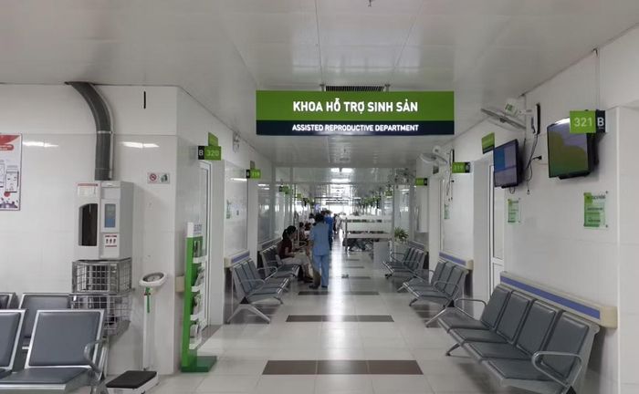 Khoa hỗ trợ sinh sản tại Bệnh viện Phụ sản Hà Nội.