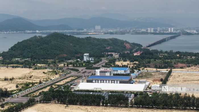 Một góc KCN Nhơn Hội, nơi tập trung nhiều doanh nghiệp đang hoạt động. Ảnh: Phan Tín.