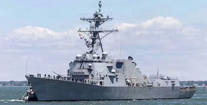 Tàu USS Ted Stevens. Ảnh: Hải quân Mỹ.