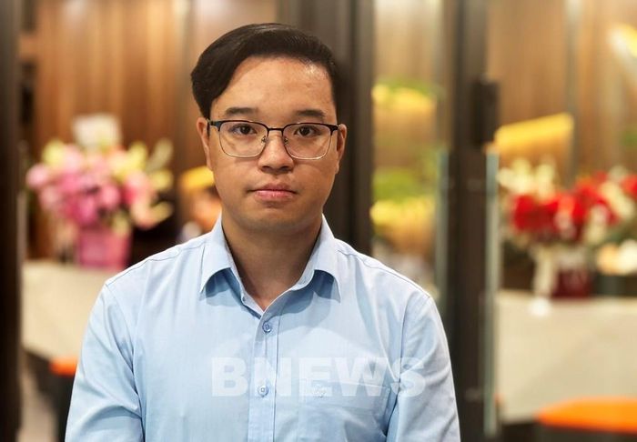 Ông Nguyễn Hoàng Long, Trưởng nhóm Phân tích, Công ty cổ phần Chứng khoán Nhất Việt (VFS). Ảnh: Trần Trung/Bnews.vnanet.vn