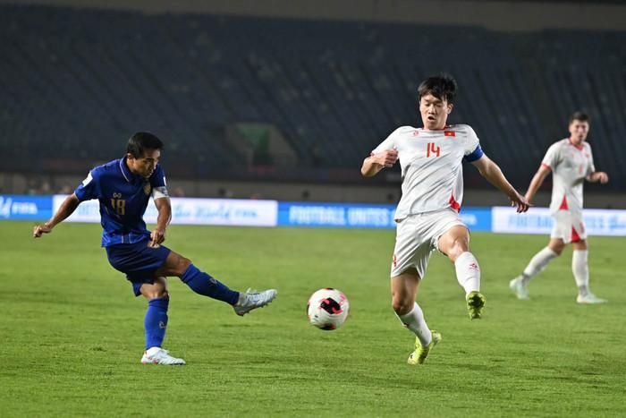 Sau thất bại 0-2 trước Thái Lan, tuyển Việt Nam vẫn còn nguyên cơ hội giành quyền vào trận tranh hạng ba FIFA ASEAN Cup 2026 khi đối thủ chỉ là Pakistan. Ảnh: FAT