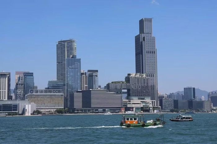  Cảng Victoria, đảo Hong Kong 
