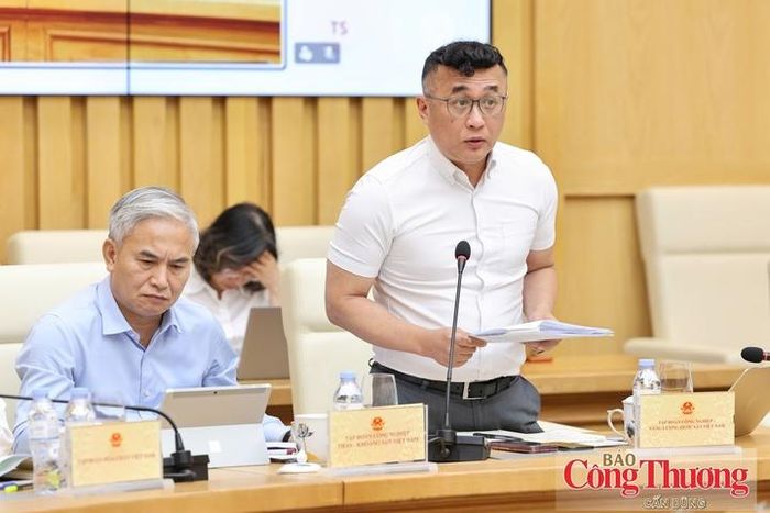Ông Phan Tử Giang, Phó Tổng Giám đốc Tập đoàn Công nghiệp - Năng lượng Quốc gia Việt Nam (Petrovietnam).