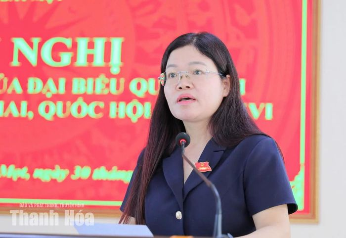 Đại biểu Quốc hội Lương Thị Hoa thông tin dự kiến nội dung, chương trình Kỳ họp thứ hai, Quốc hội khóa XVI.