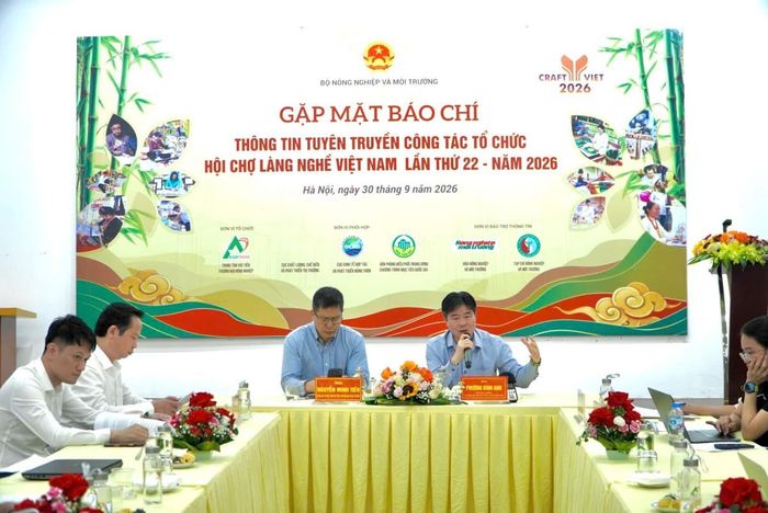 Quang cảnh họp báo. Ảnh: Ban tổ chức.