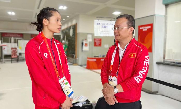  Nguyễn Thị Tâm (trái) đang đứng trước cơ hội đoạt HCV ASIAD 2026. 