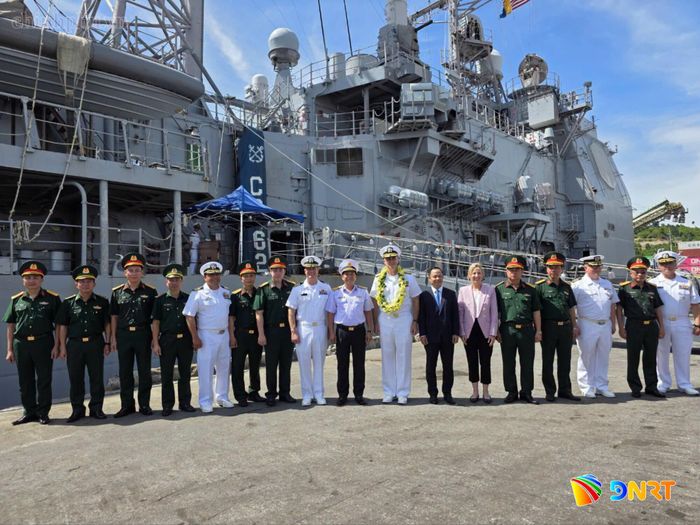 Thành phố Đà Nẵng đón tàu sân bay USS George Washington cùng 2 tàu hộ tống USS Robert Smalls (CG 62) và USS Shoup (DDG 86) đến thăm vào cuối tháng 7/2026. Ảnh: SỞ NGOẠI VỤ