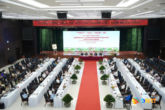 Quang cảnh hội thảo. Ảnh: CÔNG - HUY
