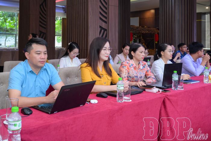 Học viên tham dự lớp tập huấn.