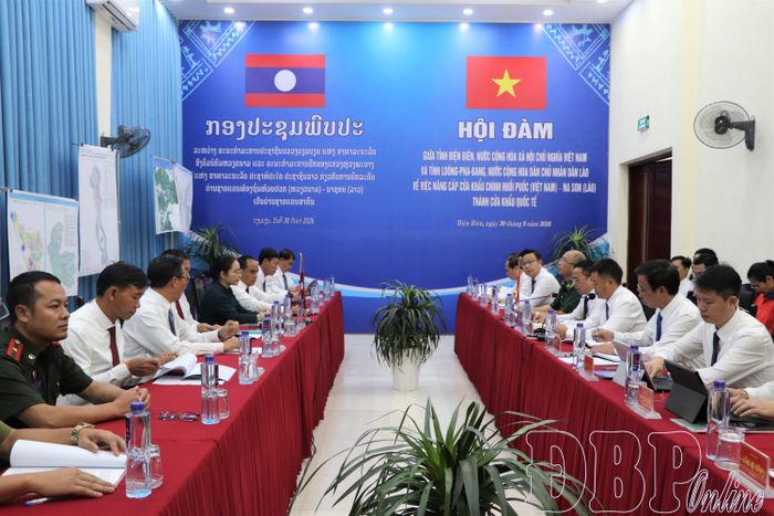 Toàn cảnh buổi hội đàm.