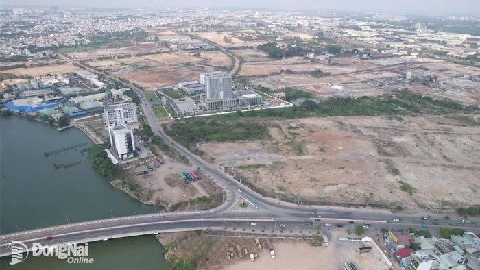 Khu đất trên địa bàn phường Trấn Biên nằm trong số 35 khu đất thành phố Đồng Nai tổ chức đấu giá năm 2026. Ảnh: Hoàng Lộc