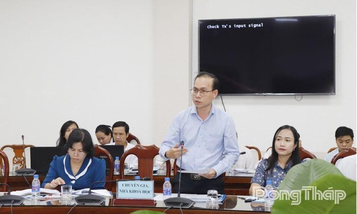 Chuyên gia đóng góp ý kiến phản biện độc lập.