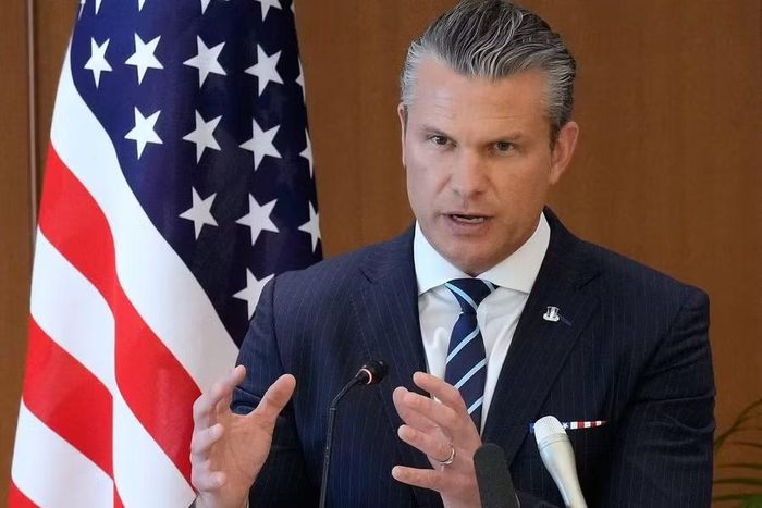 Bộ trưởng Quốc phòng Mỹ Pete Hegseth. Ảnh: EPA