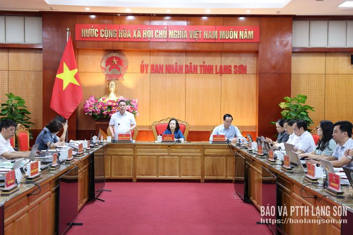 Đồng chí Đoàn Thanh Sơn, Phó Chủ tịch UBND tỉnh phát biểu thảo luận 