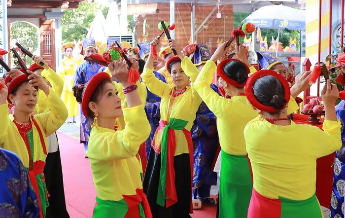 Nghi lễ trong buổi tưởng niệm Hưng Đạo Đại Vương, Trần Quốc Tuấn tại Đền Thượng
