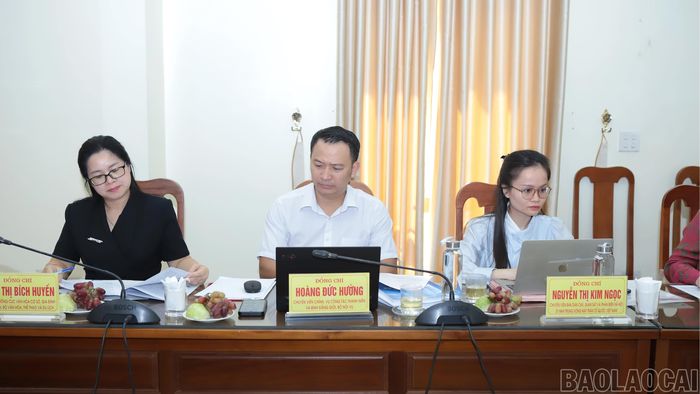 Đoàn giám sát của Ban Thường trực Ủy ban Trung ương Mặt trận Tổ quốc Việt Nam.