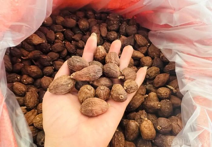 Sản phẩm thảo quả sau chế biến.