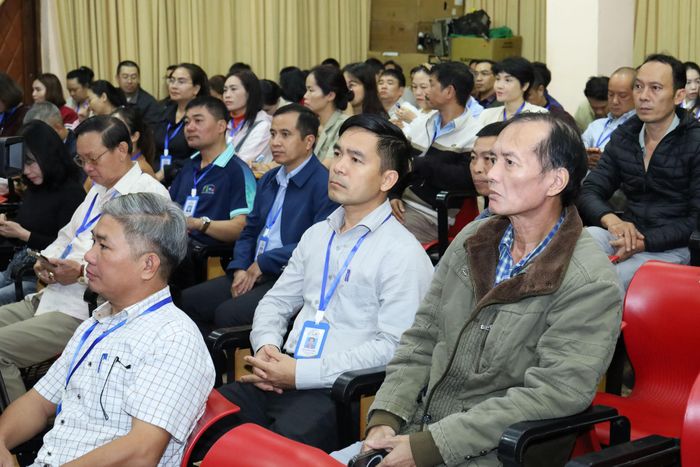 Cán bộ, viên chức, người lao động Báo và PTTH Lâm Đồng dự hội nghị tại điểm cầu Đà Lạt