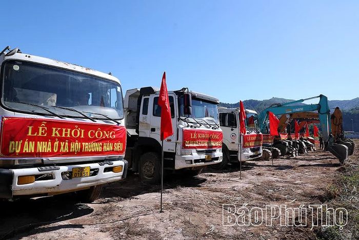 Dự án NƠXH Trương Hán Siêu, phường Hòa Bình được khởi công xây dựng với 680 căn hộ.
