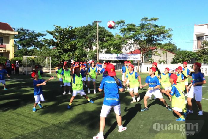 Các trò chơi không đặt nặng tính cạnh tranh - Ảnh: L.T