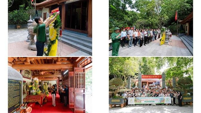 Đoàn Phân Bón Miền Nam dâng hương, tưởng niệm các Anh hùng liệt sĩ tại Khu di tích Hang Tám Cô