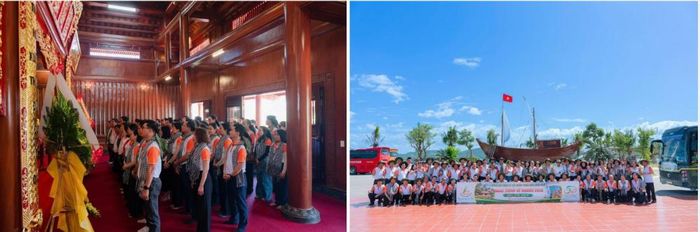 Đoàn Phân Bón Miền Nam dâng hương, viếng mộ Đại tướng Võ Nguyên Giáp tại Vũng Chùa - Đảo Yến và dâng hương tại Khu di tích Bến phà Gianh