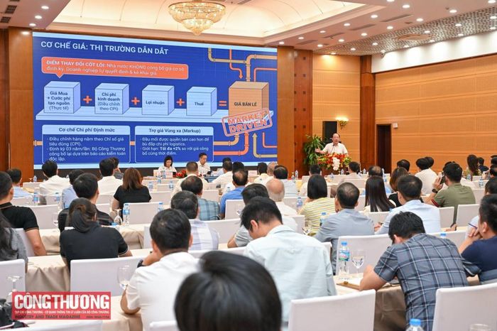 Dự thảo Nghị định được xây dựng theo hướng doanh nghiệp quyết định giá, Nhà nước kiểm tra, giám sát; Nhà nước không công bố giá cơ sở định kỳ