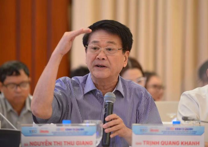 Ông Trịnh Quang Khanh, Phó Chủ tịch Hiệp hội Xăng dầu Việt Nam.
