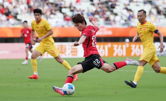 U23 Hàn Quốc giành vé vào chung kết bóng đá nam ASIAD 20 (Ảnh: eToday).