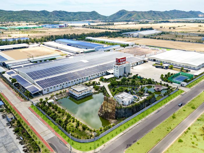 Một trong những KCN trên địa bàn tỉnh.