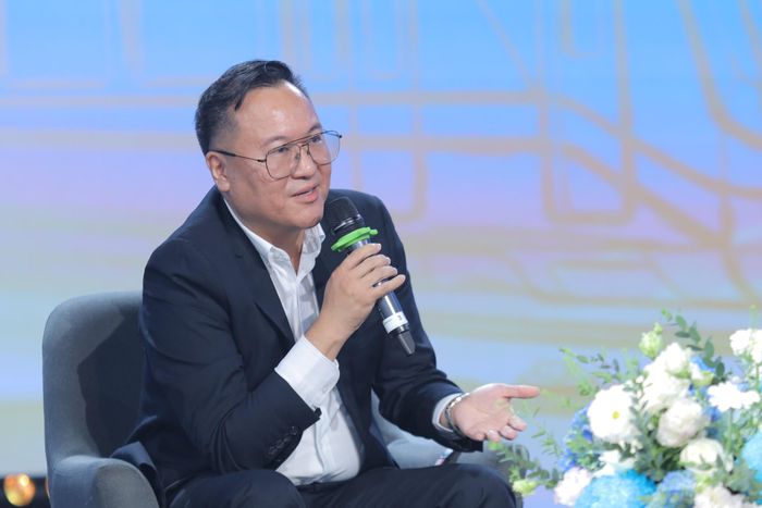 Ông Angus Liew, Chủ tịch Gamuda Land Việt Nam trao đổi tại Toạ đàm
