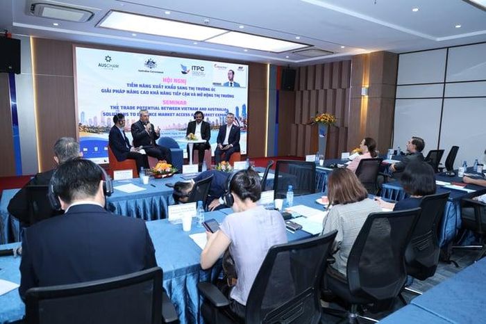  Rất đông doanh nghiệp Việt quan tâm đến thị trường Úc. 