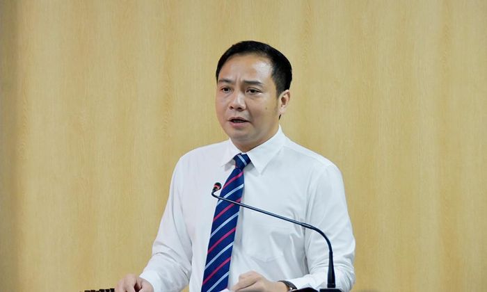 Phó Chủ tịch UBND thành phố Đào Thanh Trường phát biểu tại hội nghị