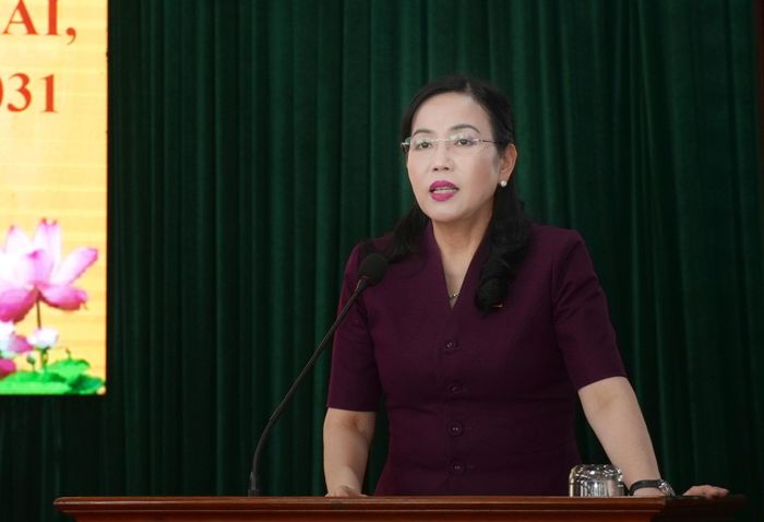 Chủ nhiệm Ủy ban Khoa học, Công nghệ và Môi trường Nguyễn Thanh Hải phát biểu tại hội nghị