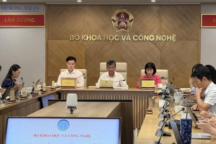 Buổi họp báo thường kỳ tháng 9 của Bộ Khoa học và Công nghệ. Ảnh: Hà Anh/Mekong ASEAN.