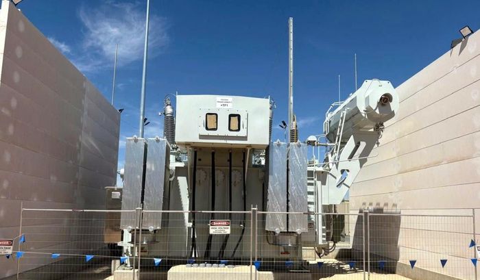Máy biến áp 70 MVA - 132/33 kV tại trạm Clements Gap BESS, South Australia do Tổng công ty Thiết bị điện Đông Anh (EEMC) thiết kế, chế tạo