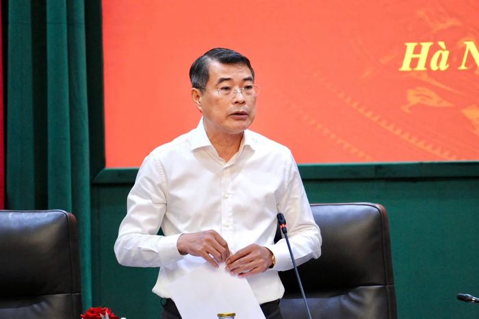Thủ tướng Chính phủ Lê Minh Hưng phát biểu tại hội nghị.
