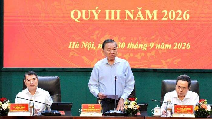 Tổng Bí thư, Chủ tịch nước Tô Lâm yêu cầu Đảng uỷ Công an Trung ương, Bộ Công an tập trung cụ thể hóa, thực hiện bằng được quan điểm “an ninh chủ động” xuyên suốt trên các mặt công tác Công an.