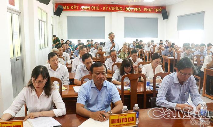 Cử tri Phan Văn Tạm, Ấp 1, xã Gành Hào, đánh giá cao sự vào cuộc kịp thời của Đảng uỷ, chính quyền địa phương trong xử lý tình trạng ngập nước do triều cường thời gian qua.